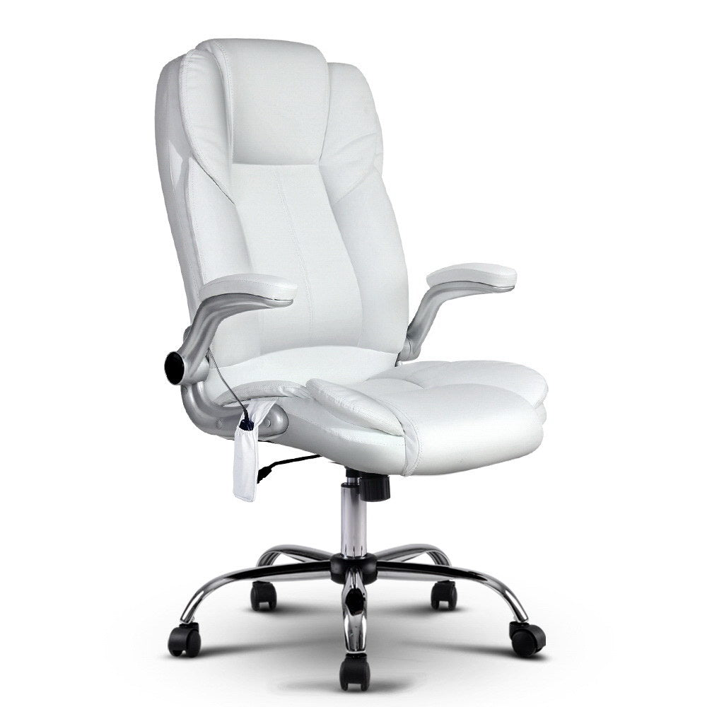 Kuro Massage Office Chair White