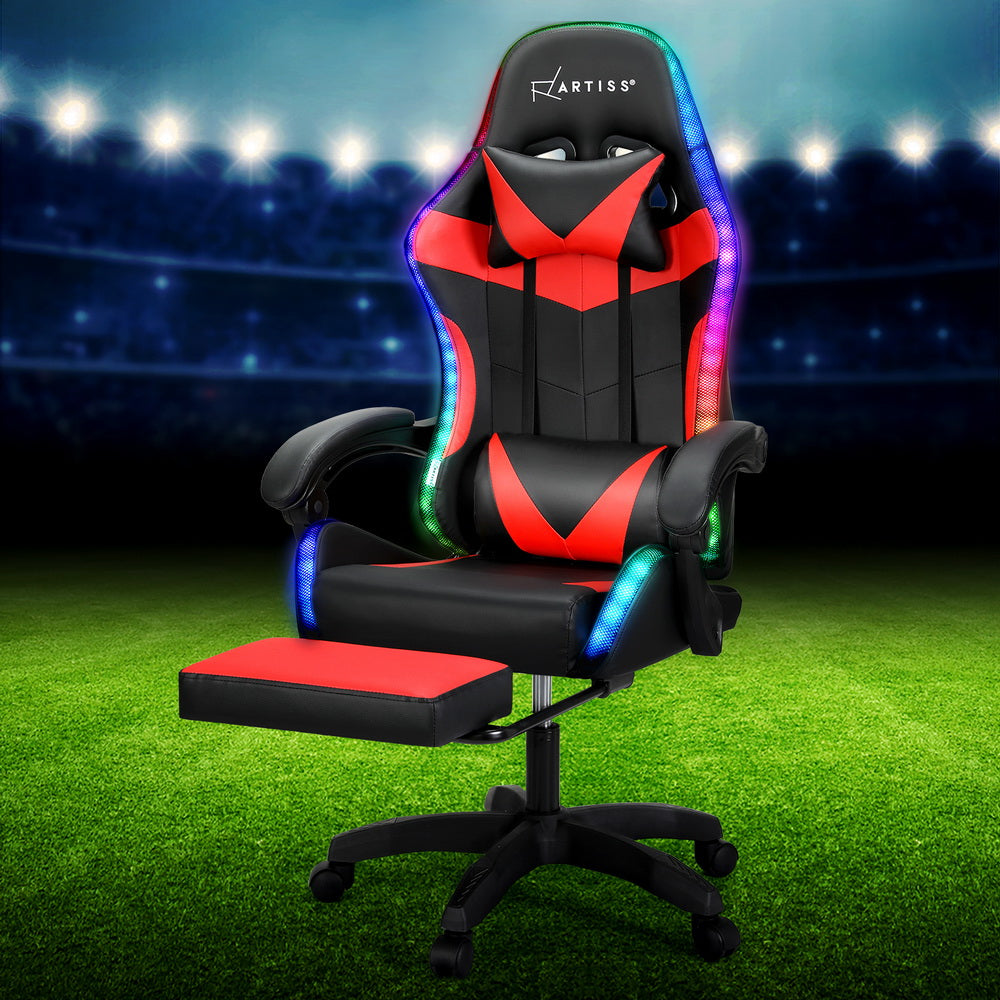 Red Massage Gaming Chair.