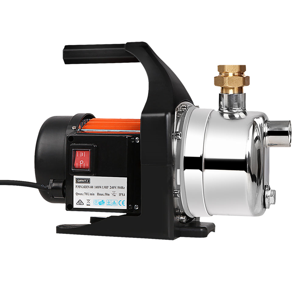 Giantz Garden Water Pump High Pressure 1500W Max. Tank Rain Farm Irrigation House