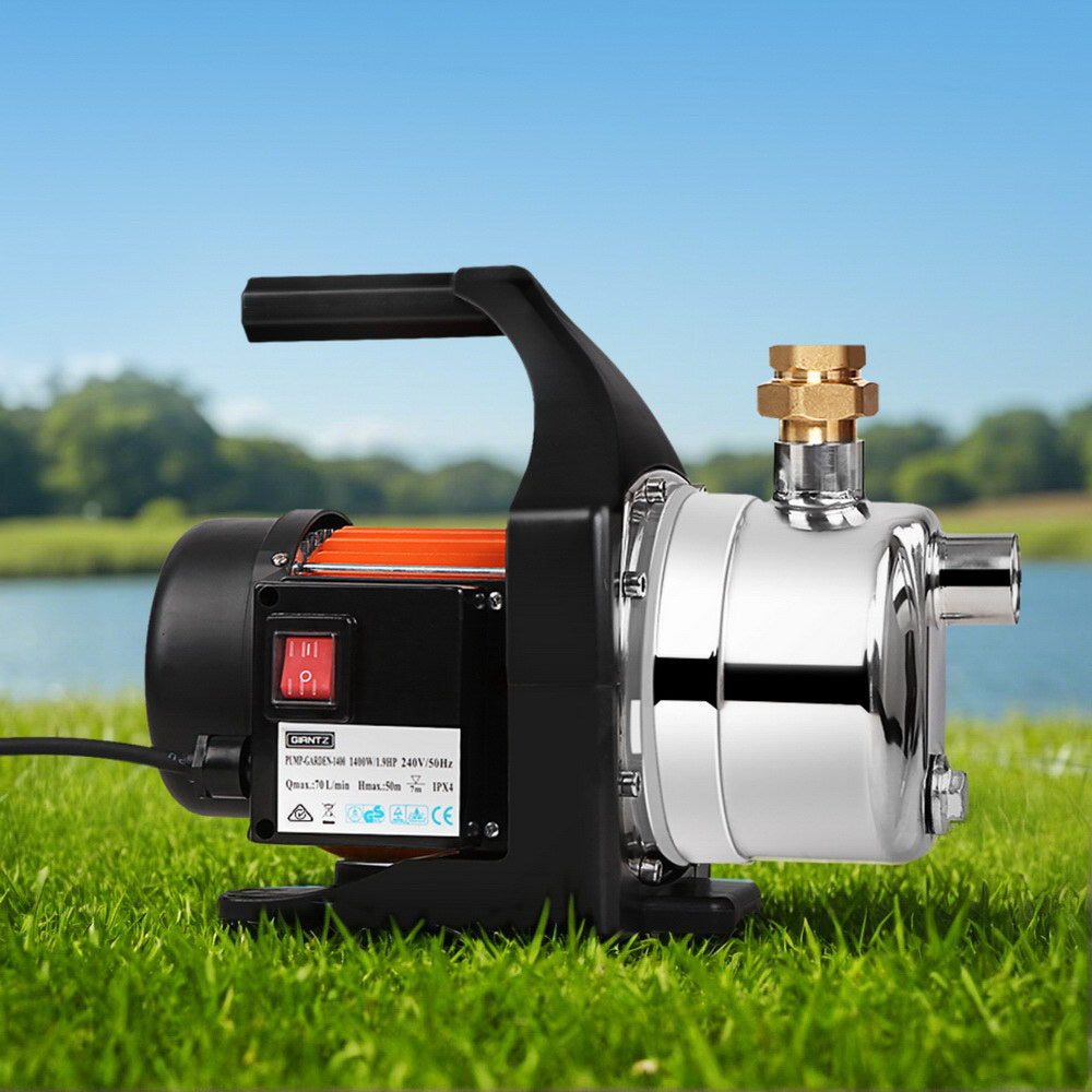 Giantz Garden Water Pump High Pressure 1500W Max. Tank Rain Farm Irrigation House