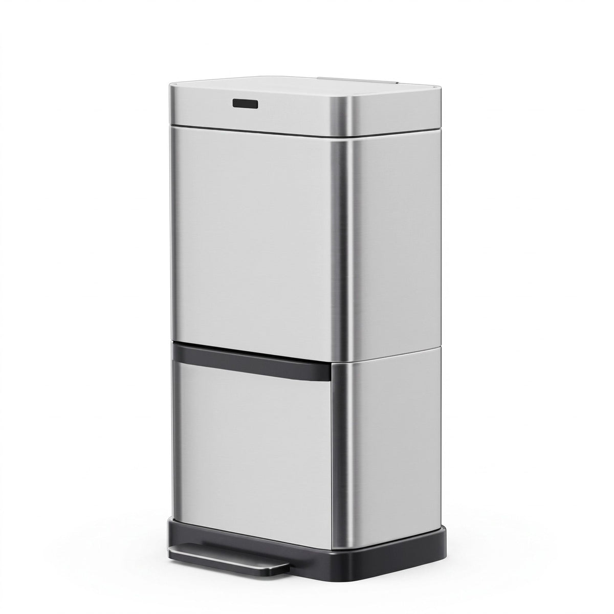 Devanti 70L Motion Sensor Bin Pedal Bins Automatic Siver