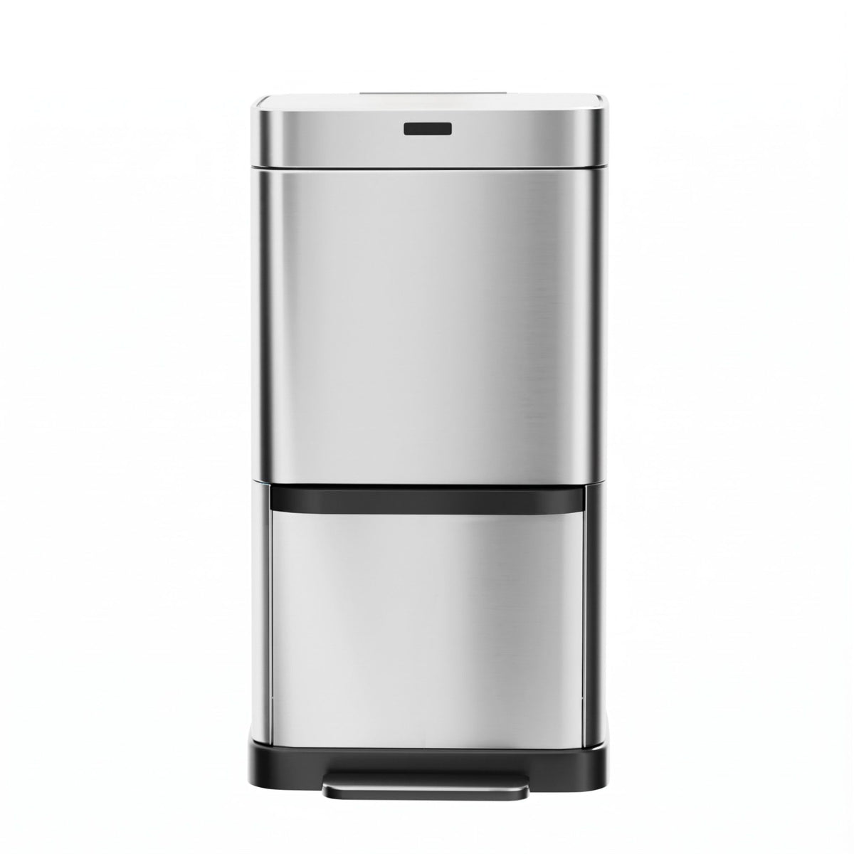 Devanti 70L Motion Sensor Bin Pedal Bins Automatic Siver