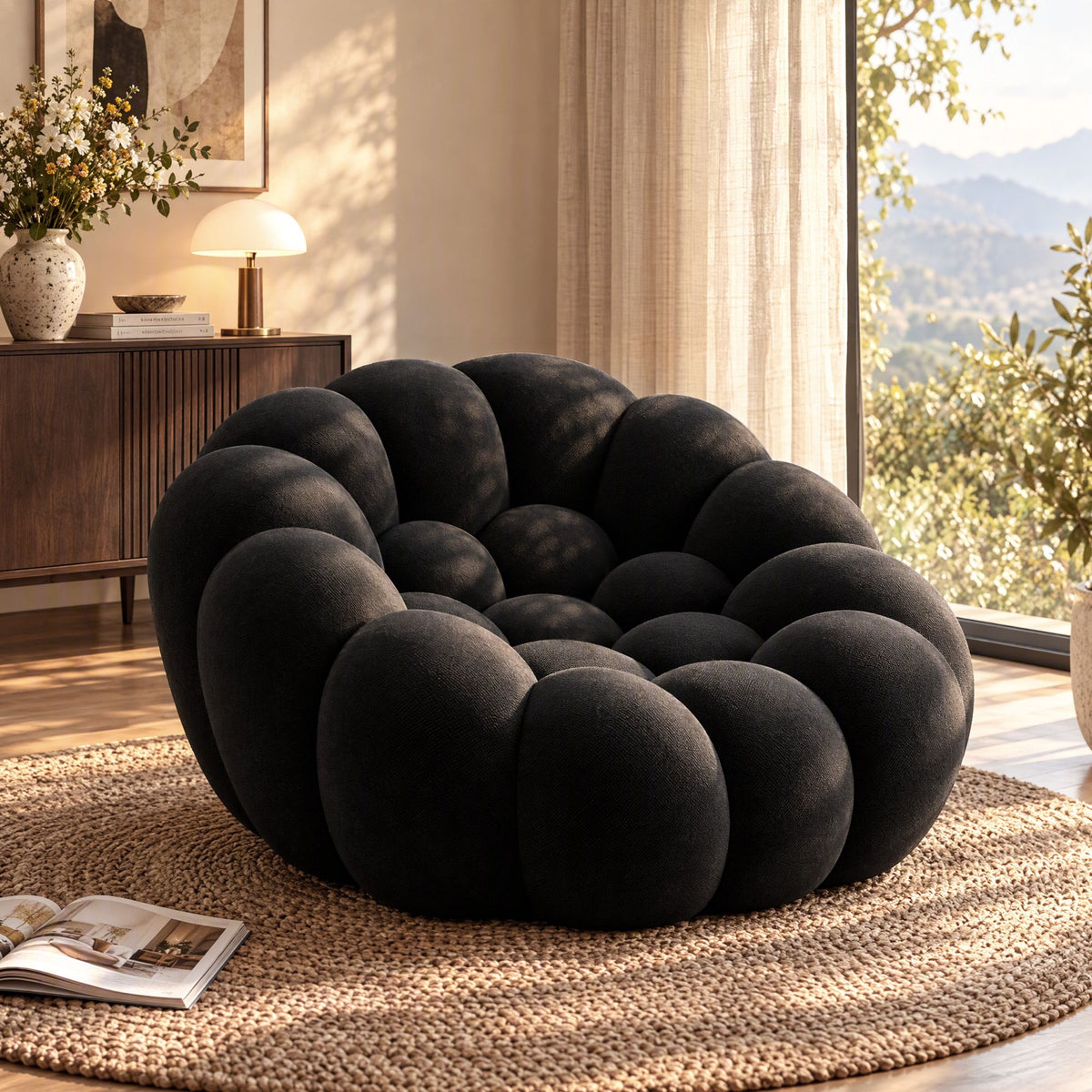 Artiss Bubble Floor Sofa Lazy Couch Single Lounge Chair Reading Accent Chairs