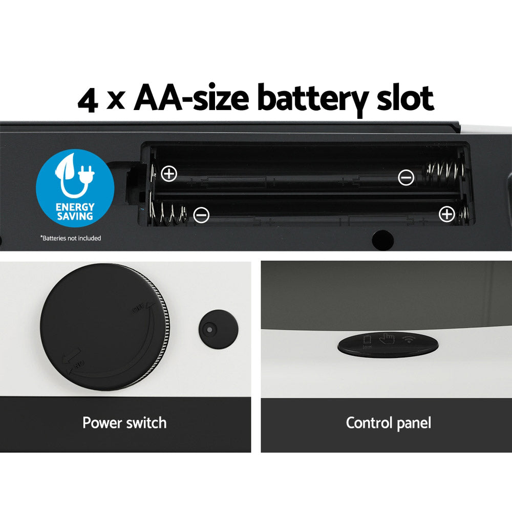 Ember 50L Sensor Bin Motion Rubbish Automatic White