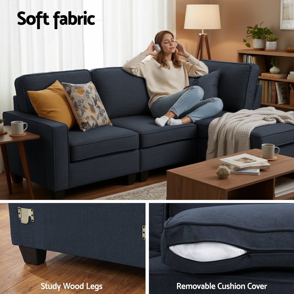 Dark Grey Sofa Bed