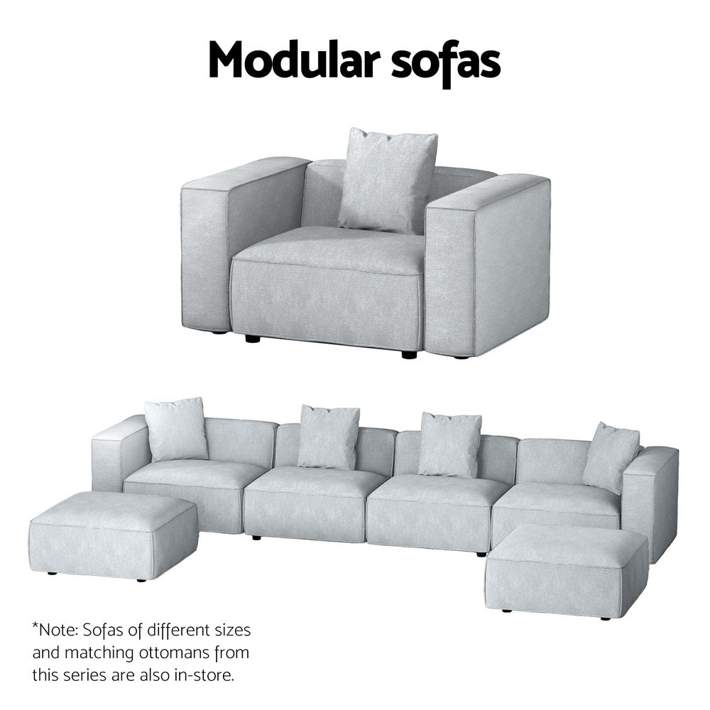 Alvin 3-seater Sofa Grey