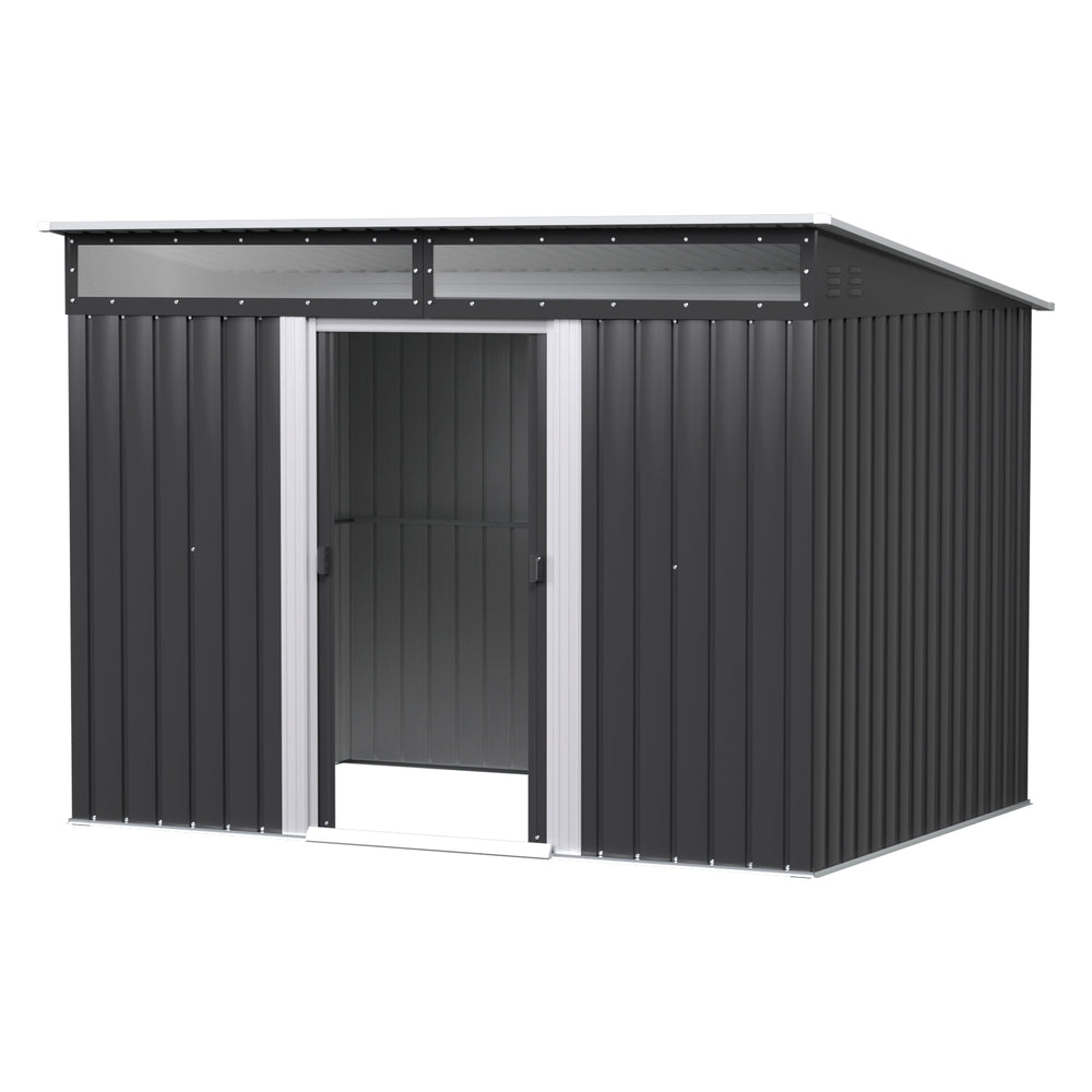 Giantz Garden Shed Outdoor Storage 2.60x1.95M Tool Sheds Workshop House Shelter