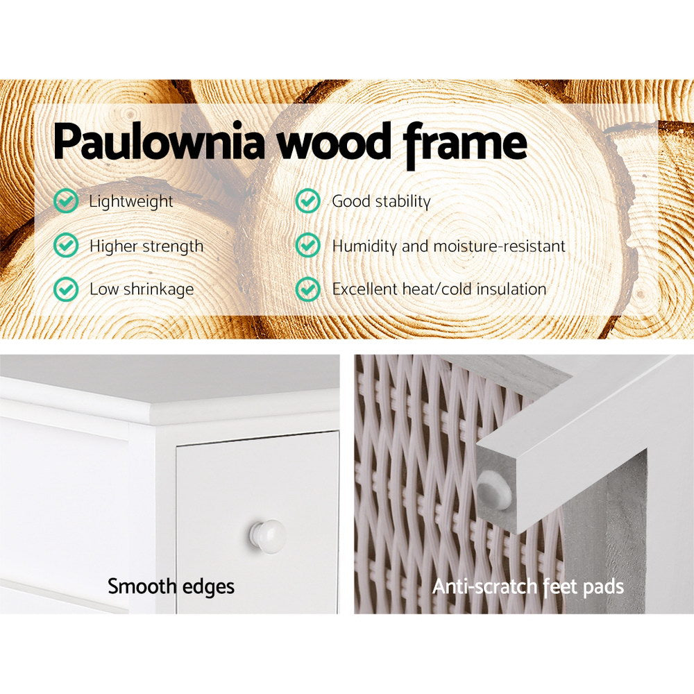 White Bedroom Cabinet