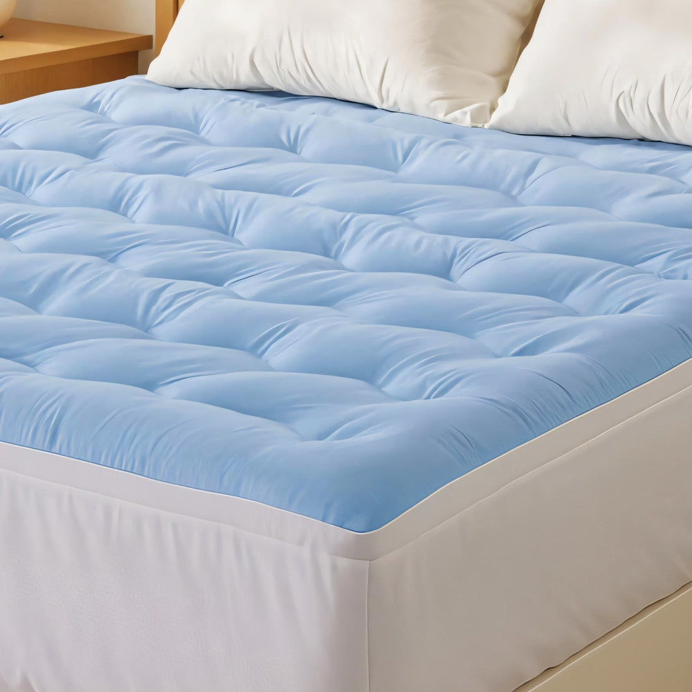 Giselle 5cm Mattress Topper Pillowtop toppers Double-Sided Queen