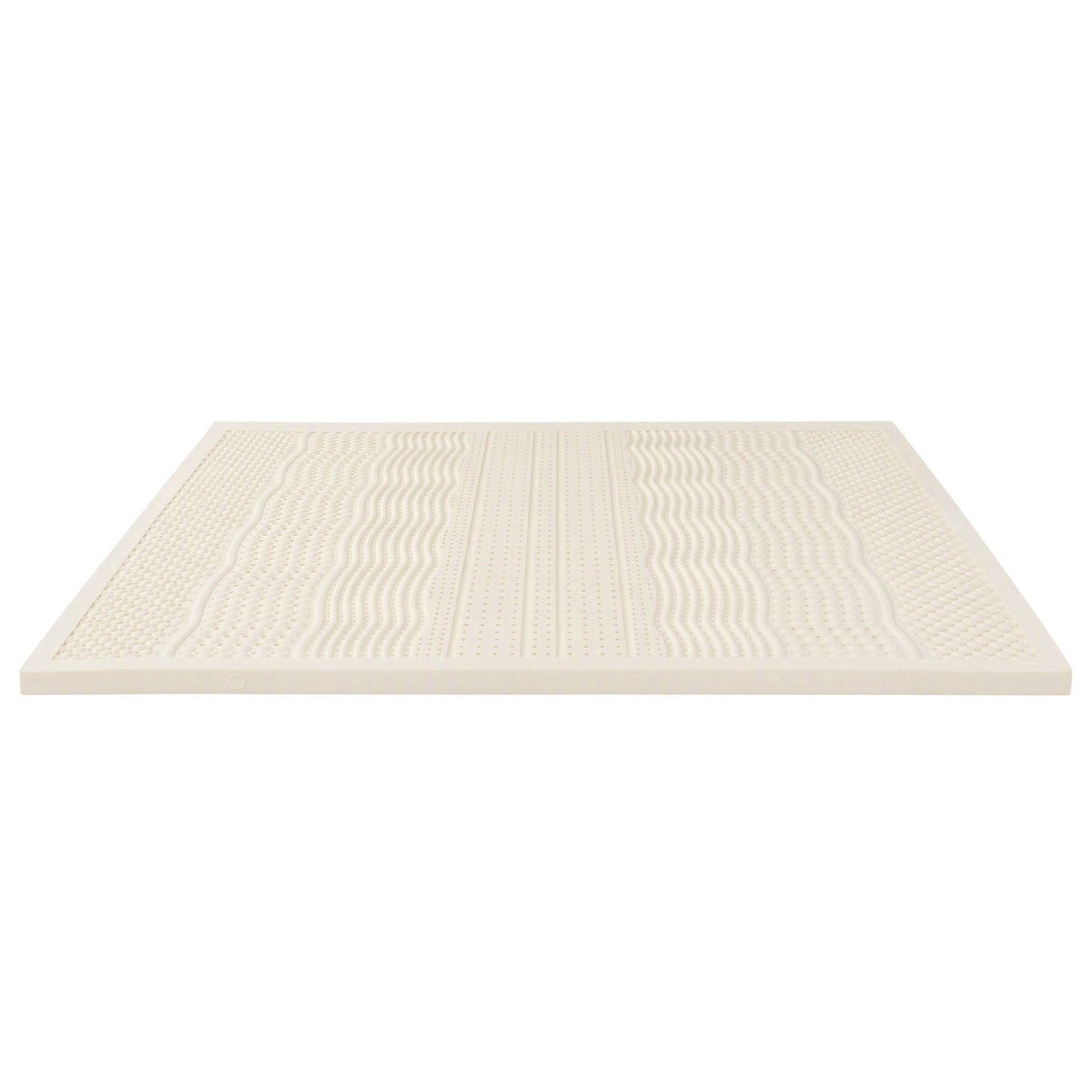 Giselle Bedding King Latex Mattress Topper 7-Zone Natural Latex Core Breathable 5cm
