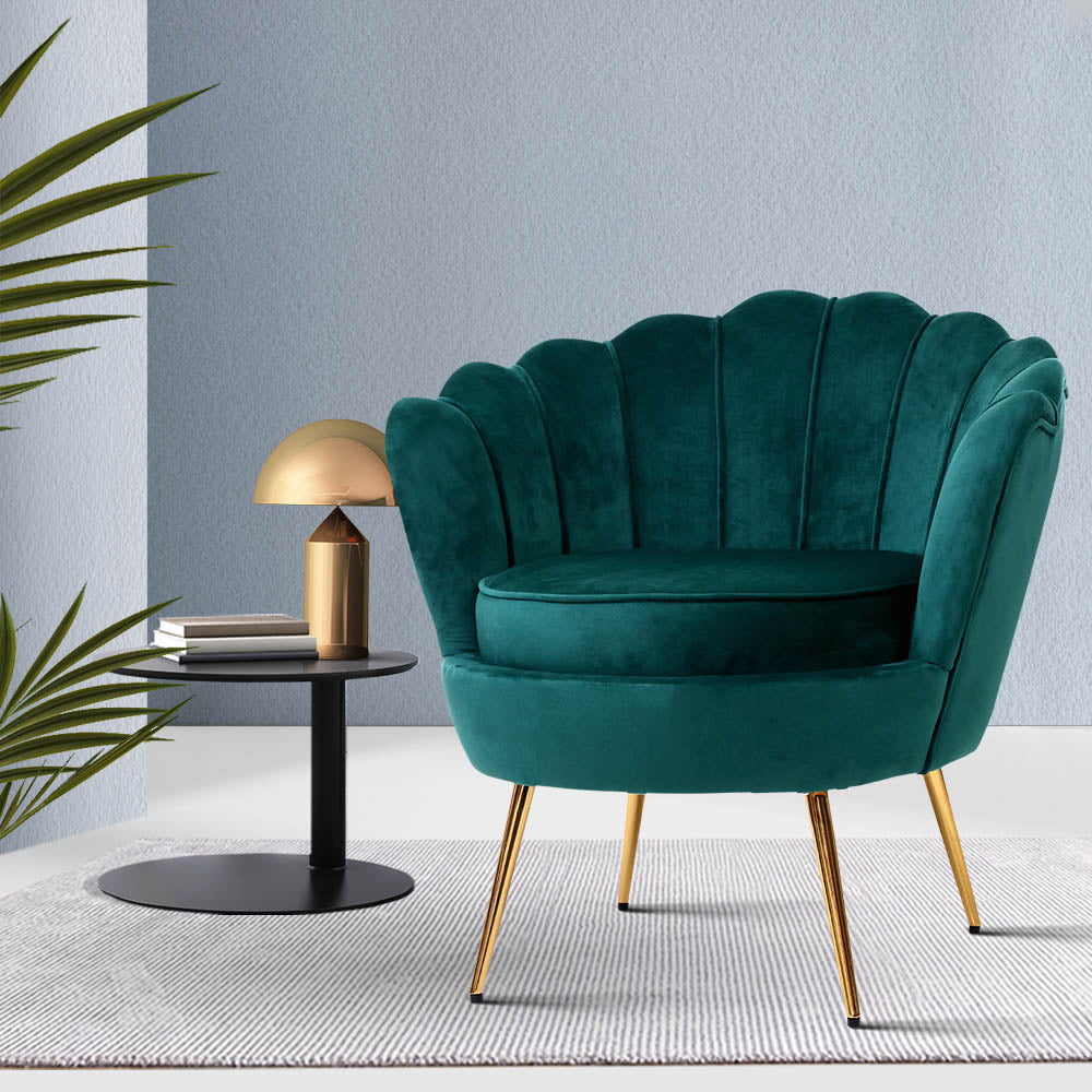 Pearl Armchair Green