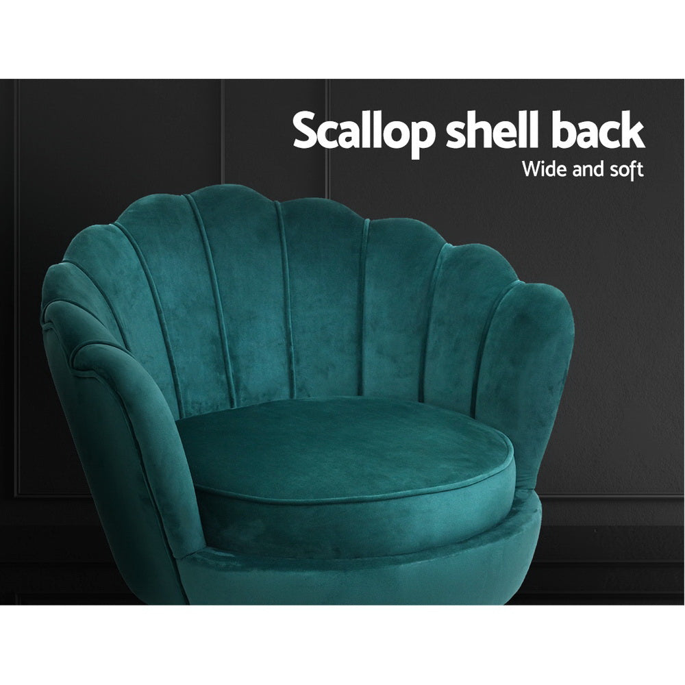 Pearl Armchair Green