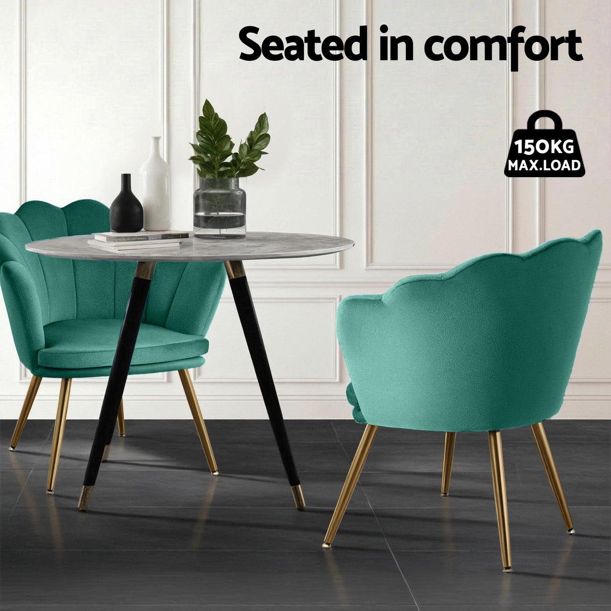 Pearl Armchair Green