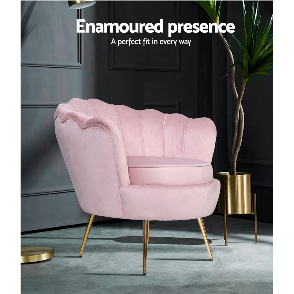 Pearl Armchair Pink