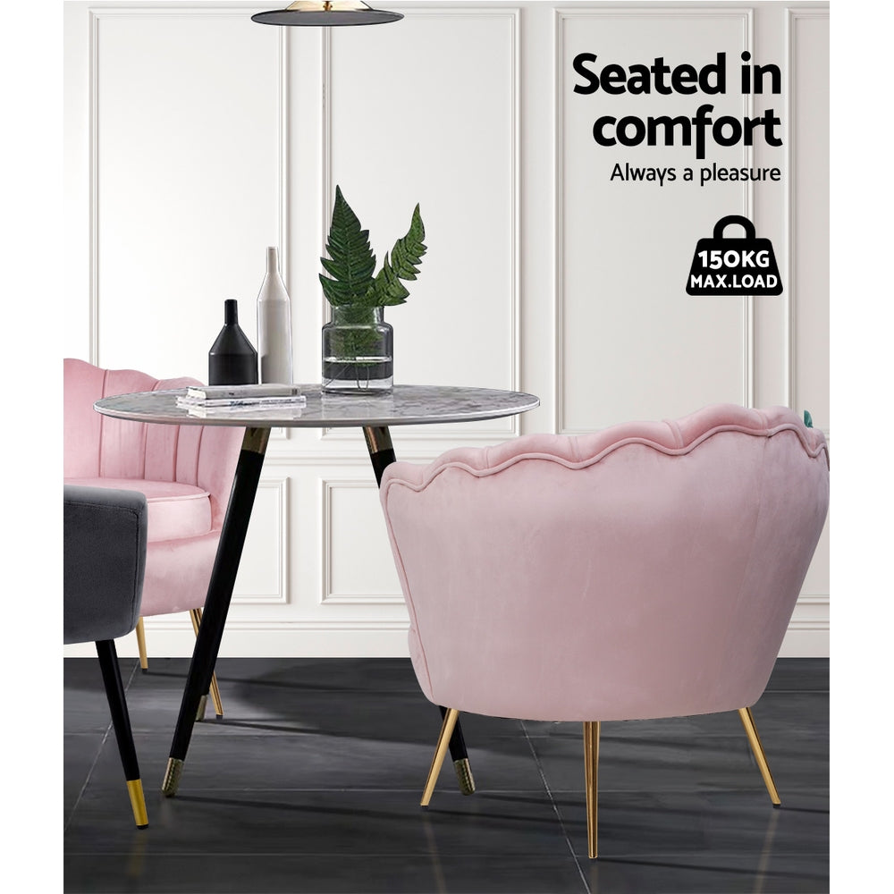 Pearl Armchair Pink