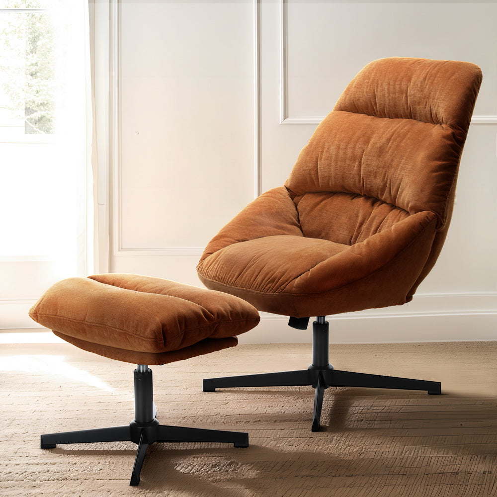 Yaro Lounge Chair Orange