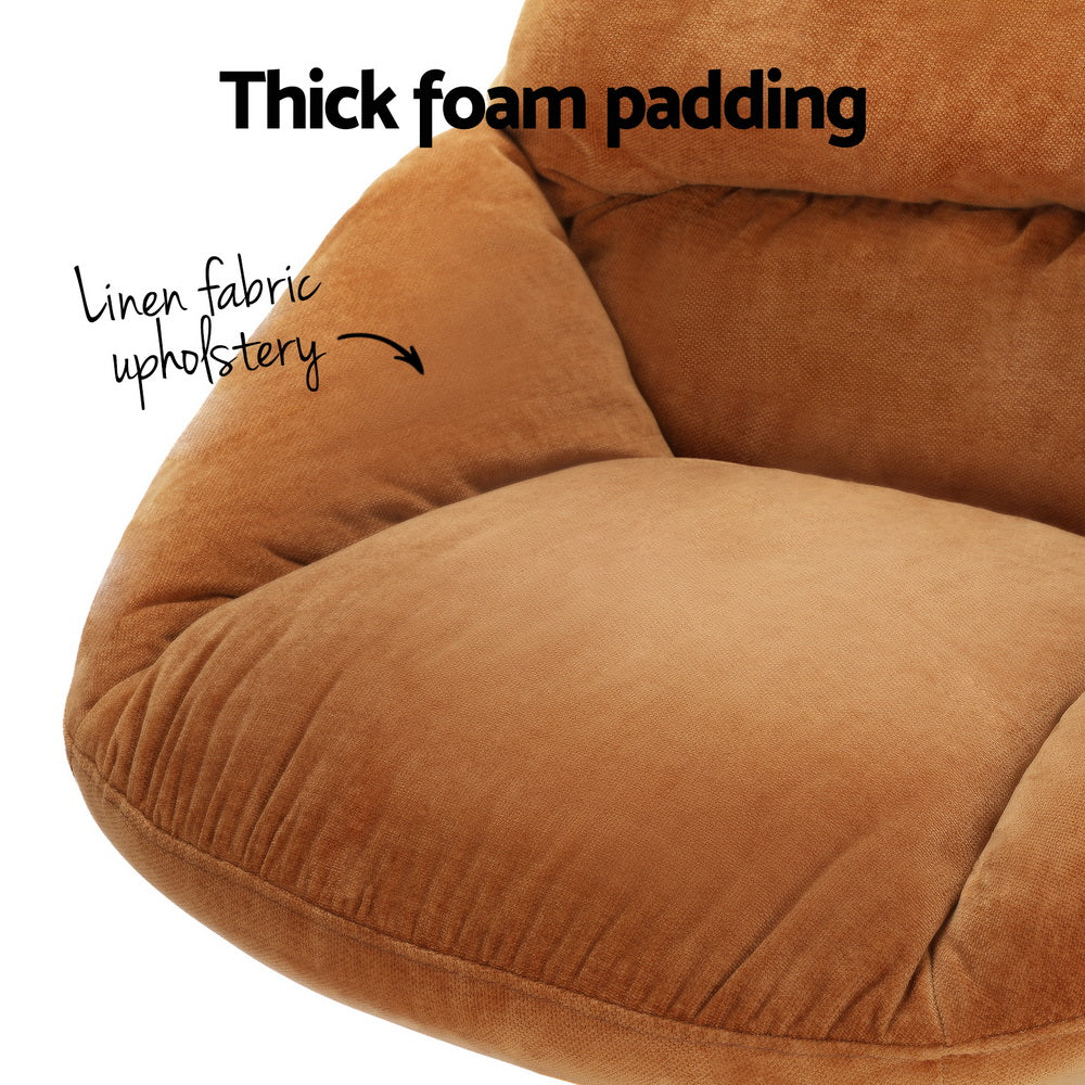 Yaro Lounge Chair Orange