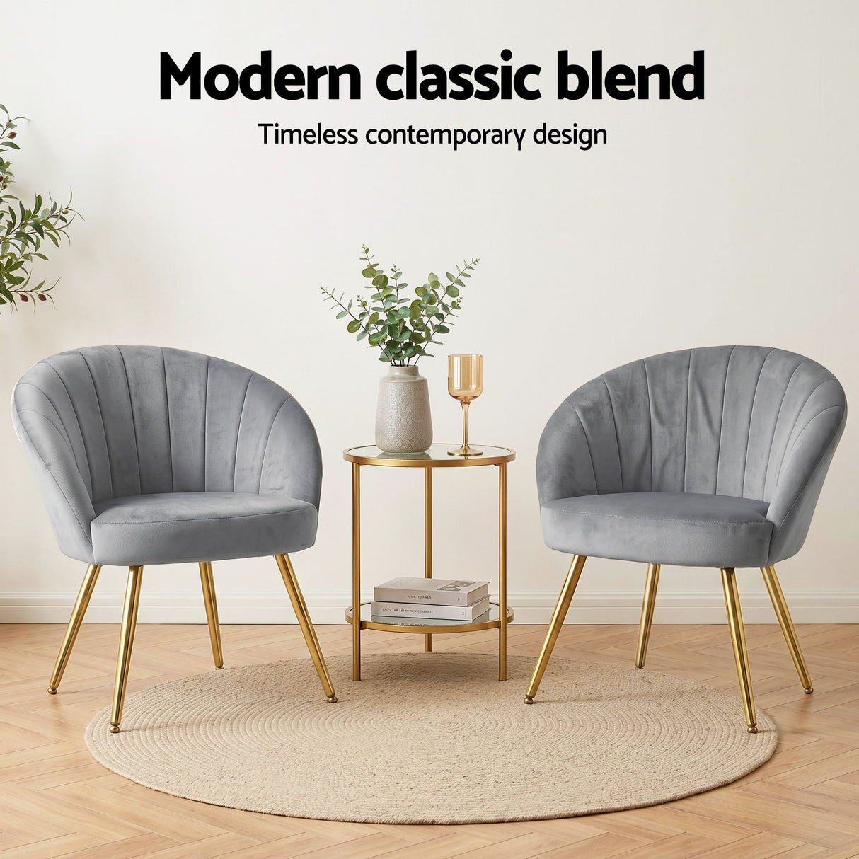Eloise Armchair Grey