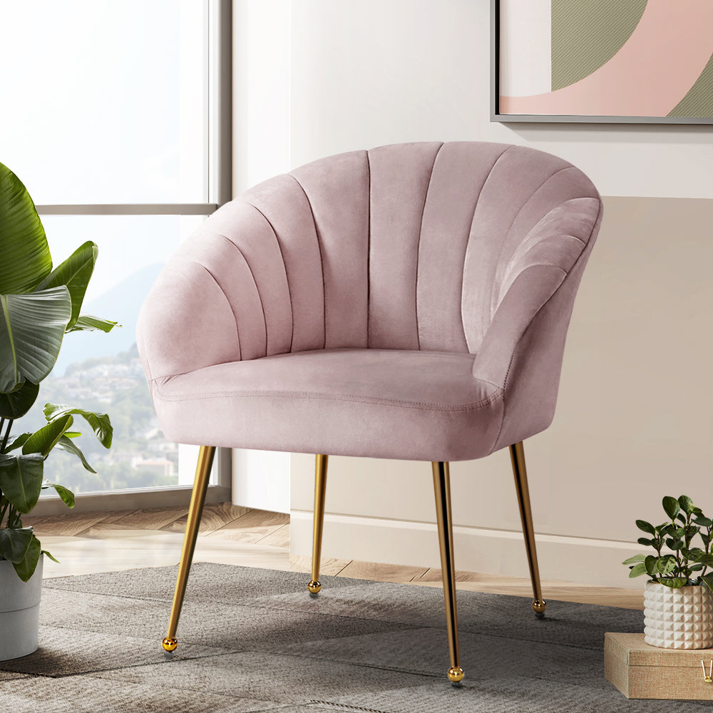 Eloise Armchair Pink