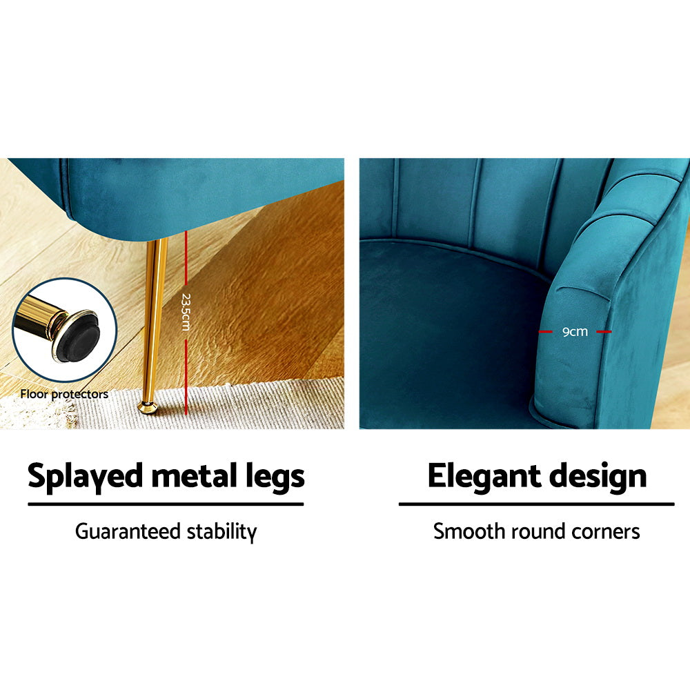 Norvia Armchair Navy