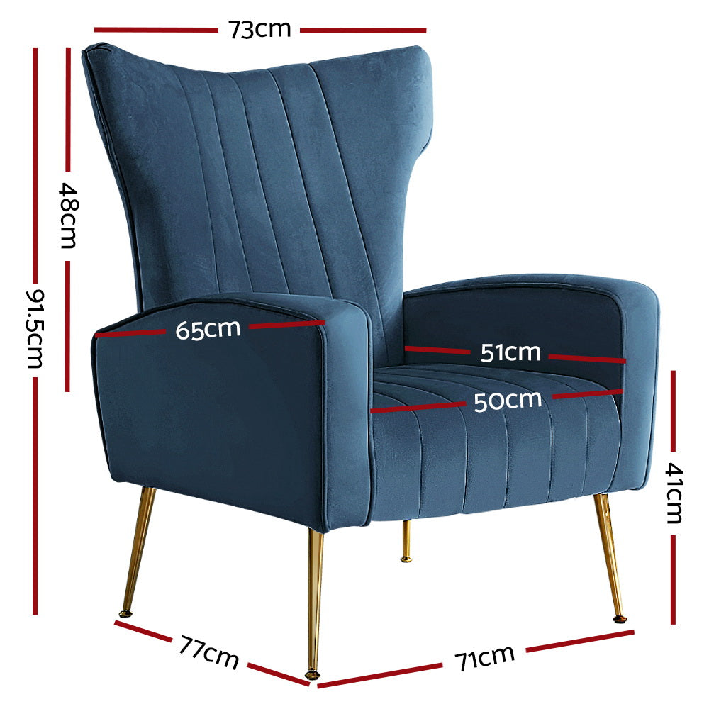 Kate Armchair Navy