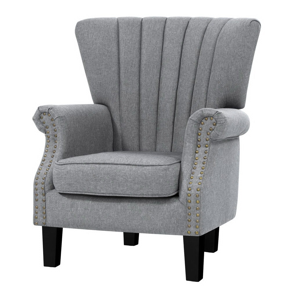 Andrew Armchair Charcoal