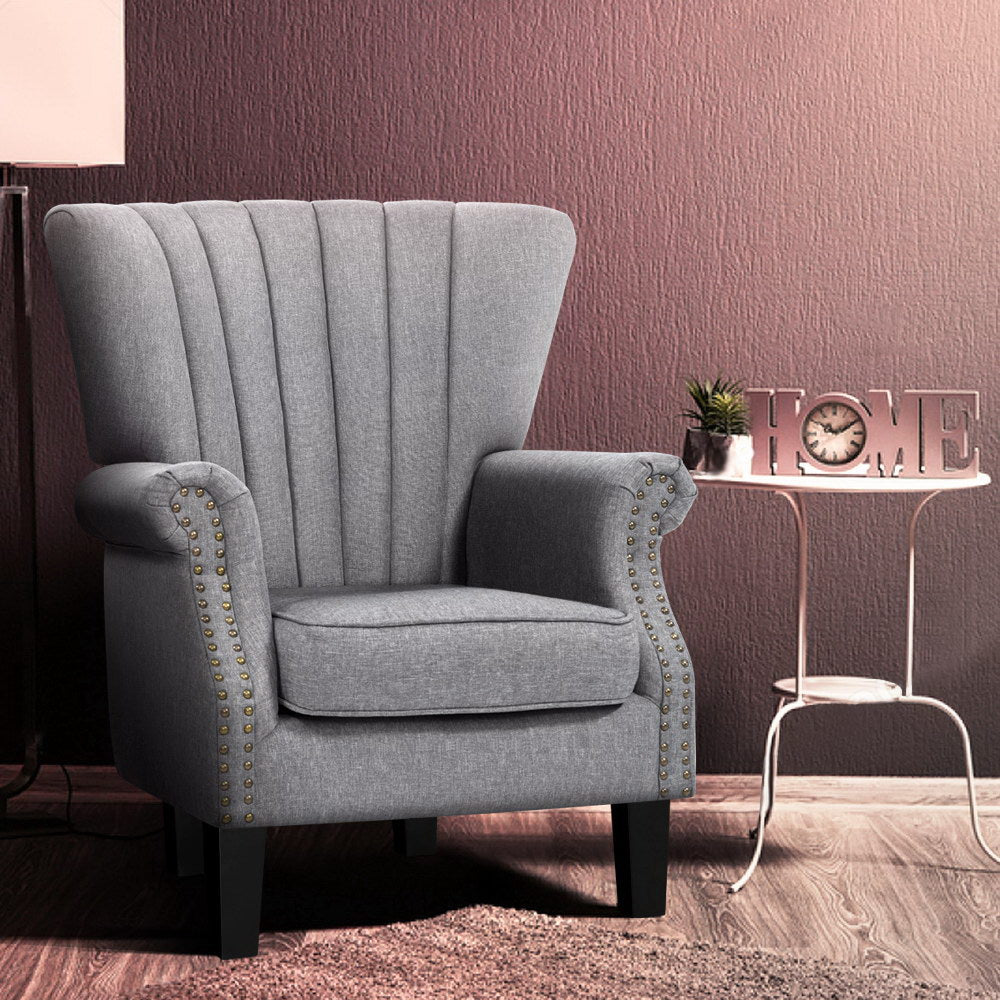 Andrew Armchair Charcoal