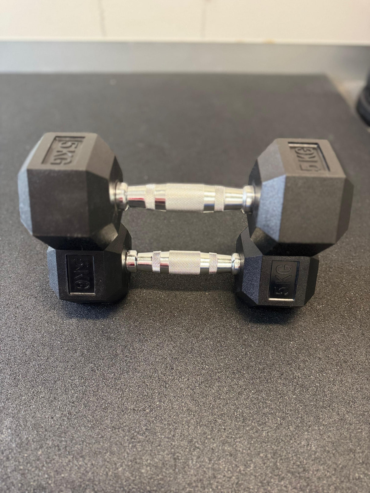 11 Pairs Hex Dumbbells PLUS Dumbbell Rack (385 kg | 5kg-30kg | 1.3m 3-tier Rack)