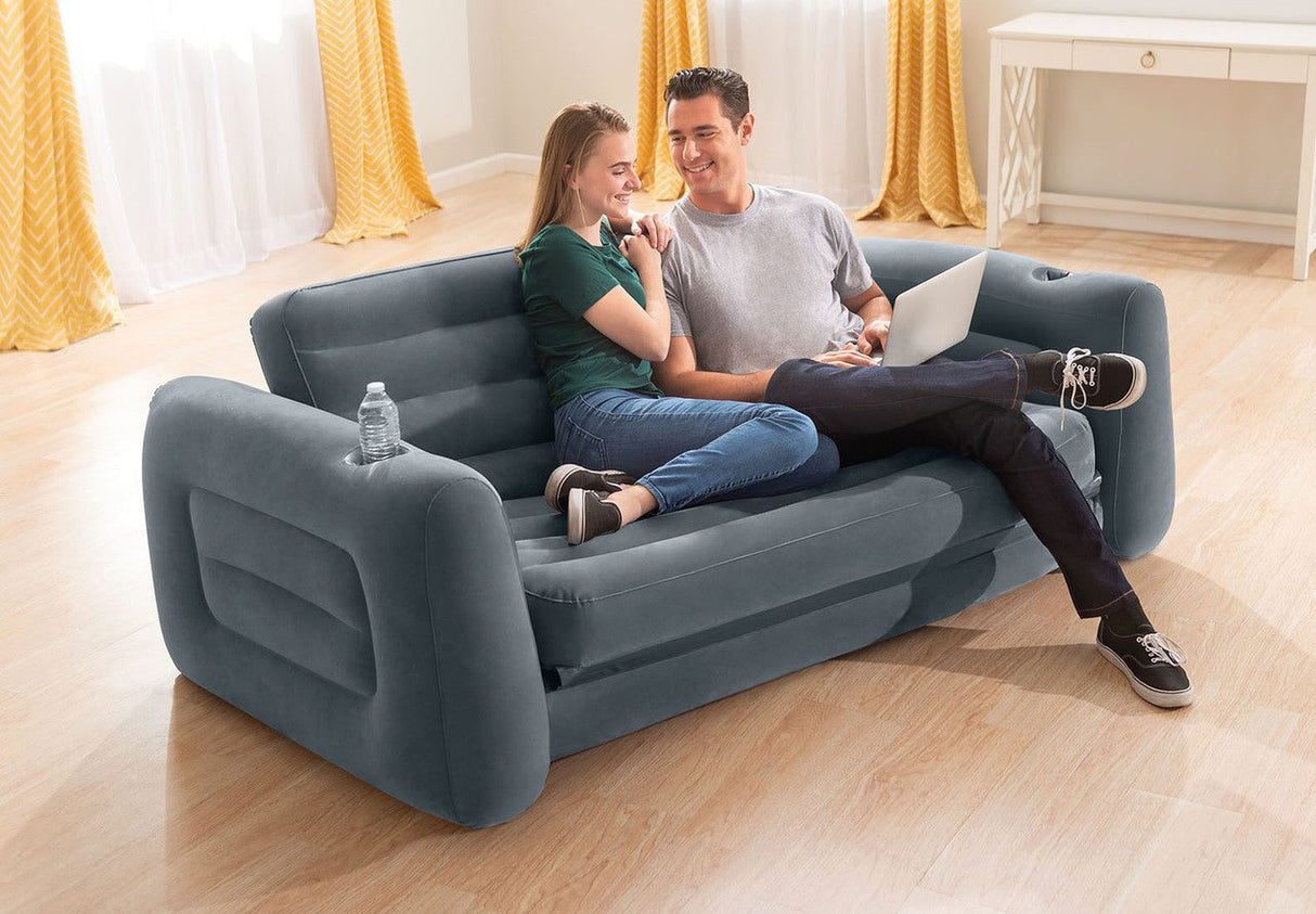 Intex Pull Out Sofa Queen Bed 66552