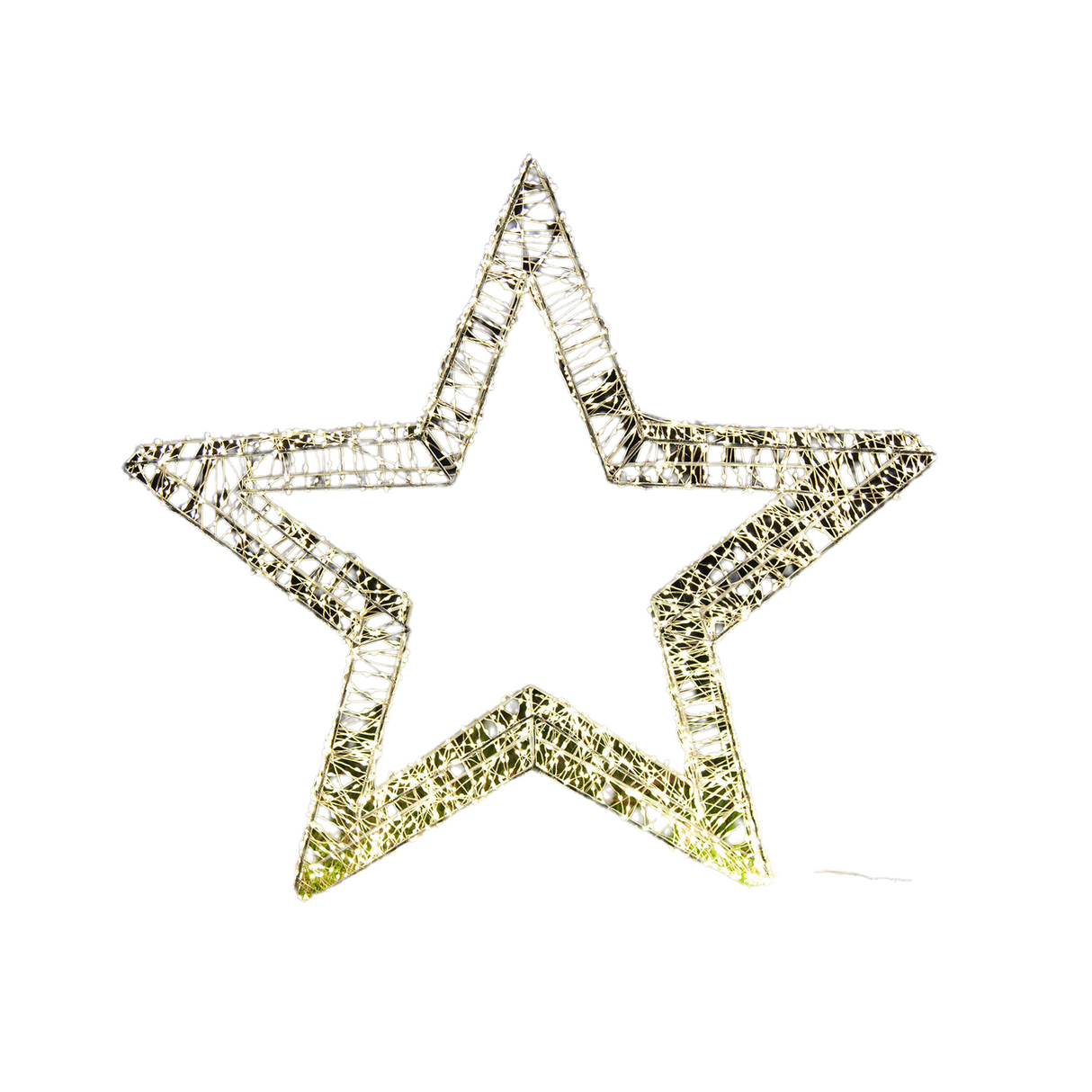 Samland 3D Frame Led Star Warm White for Christmas Decoration - 3Dstar_S