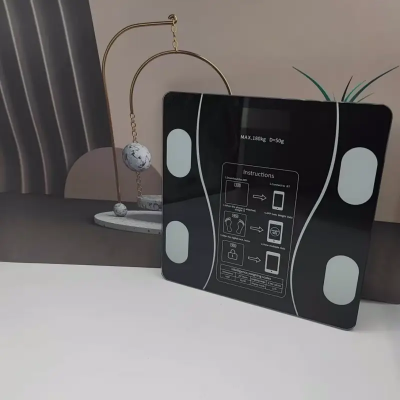 Smart Electronic Scale | UAEUUI Body Fat Scale, Bathroom Scale, Small Household Scale, with LCD Digital Display, Wireless, Battery Powered