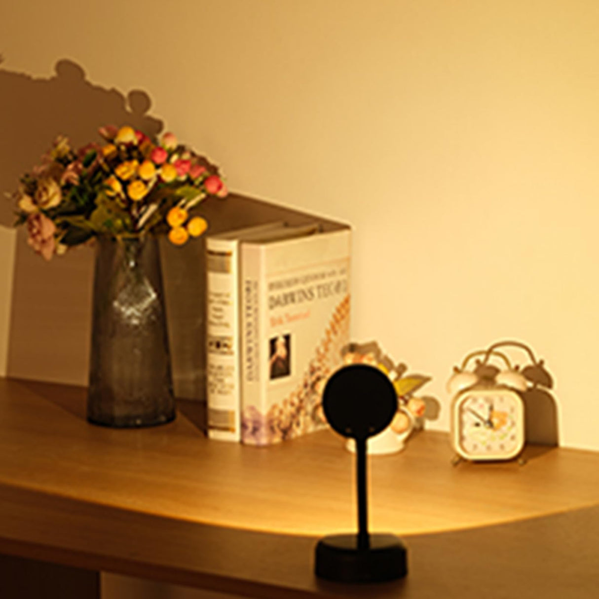 Rechargeable LED Wall Spotlight for Art – Wireless Motion Sensor Picture Light with Remote, 3 Color Temperatures, Dimmable & Adjustable Head, No Wiring Needed (Black)