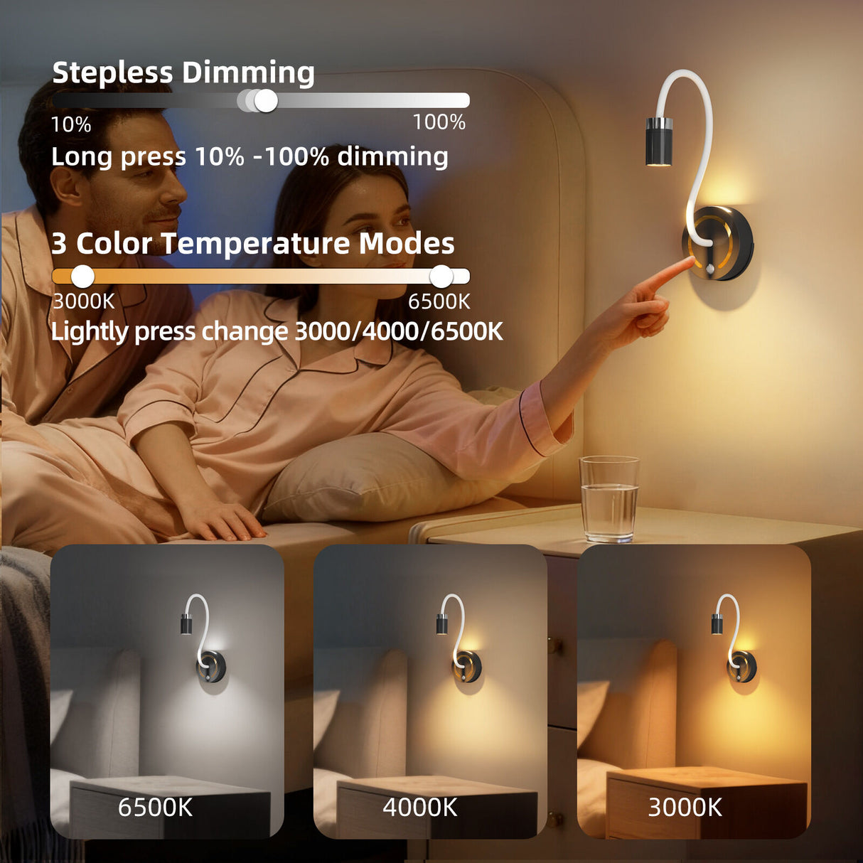 Rechargeable Motion Sensor Night Light – DIY Silicone Hose Lamp for Bedroom & Desk (Green) | Other Colors Available in Store