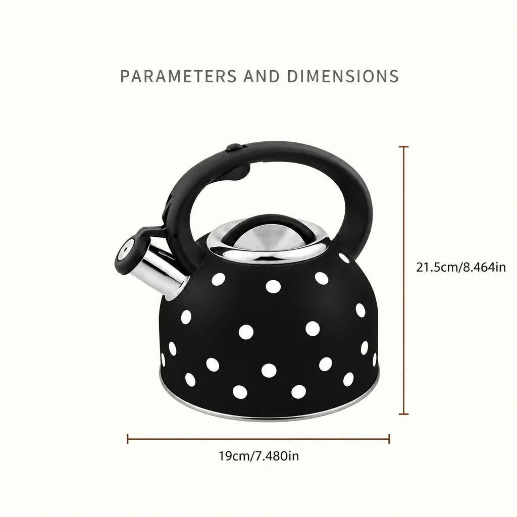 Whistling Tea Kettle Stainless Steel Stovetop (2.5L)
