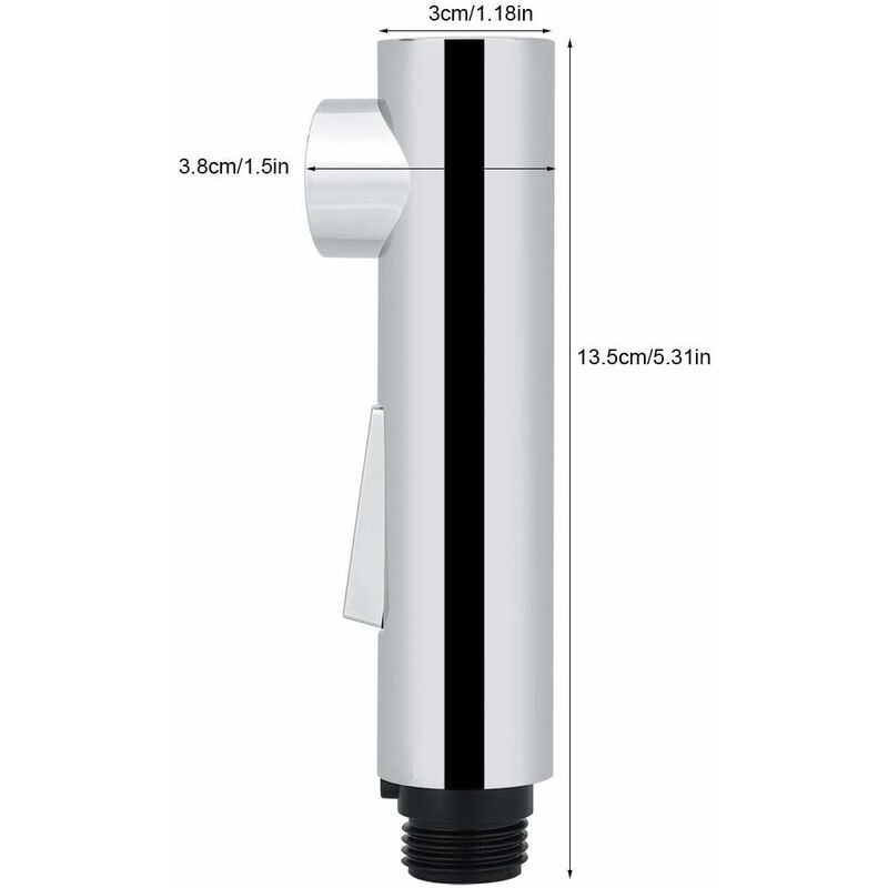 Pull-Out Sprayer Faucet Replacement Accessory 2 Spray Settings For Kitchen Sink