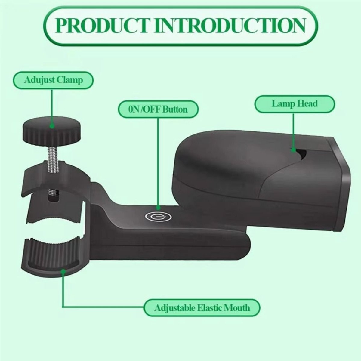 Grill lighting, Grill accessories, Bright double lamp, Cooking grill circulation light