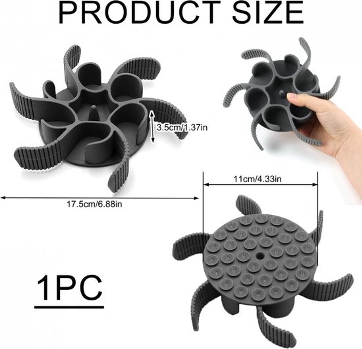 Anti-Gulp Bowl for Dogs and Cats - Anti-Gulp Dog Food Bowl - Slow Feeder - Slow Bowl Eat Slow - Anti-Gulp Feeding Mat - Dog Bowl - Dog Food Bowl - Dog Food - Dogs - Pet Food Bowl - Healthy Food for Small to Large Dogs - Black