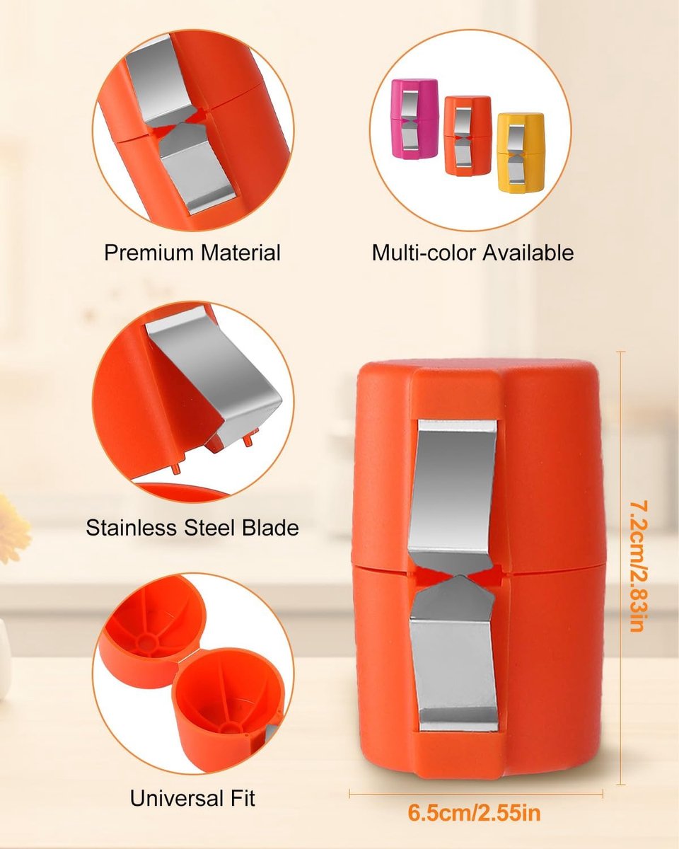 Eggshell Cutter - 3 Pieces - Egg Slicers - Stainless Steel - Eggshell Opener - Egg Beheader - Egg Topper - Egg Untopper - Egg Slicer - Egg Shell Splitters - Egg Topper - Egg Untopper - Egg Opener - Kitchen Utensils - No Dirty Hands - Raw and Cooked Eggs