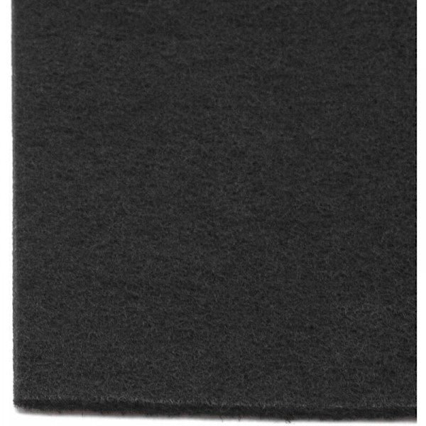 Universal Activated Carbon Filter 500x400x3mm Black for Kitchen Hoods