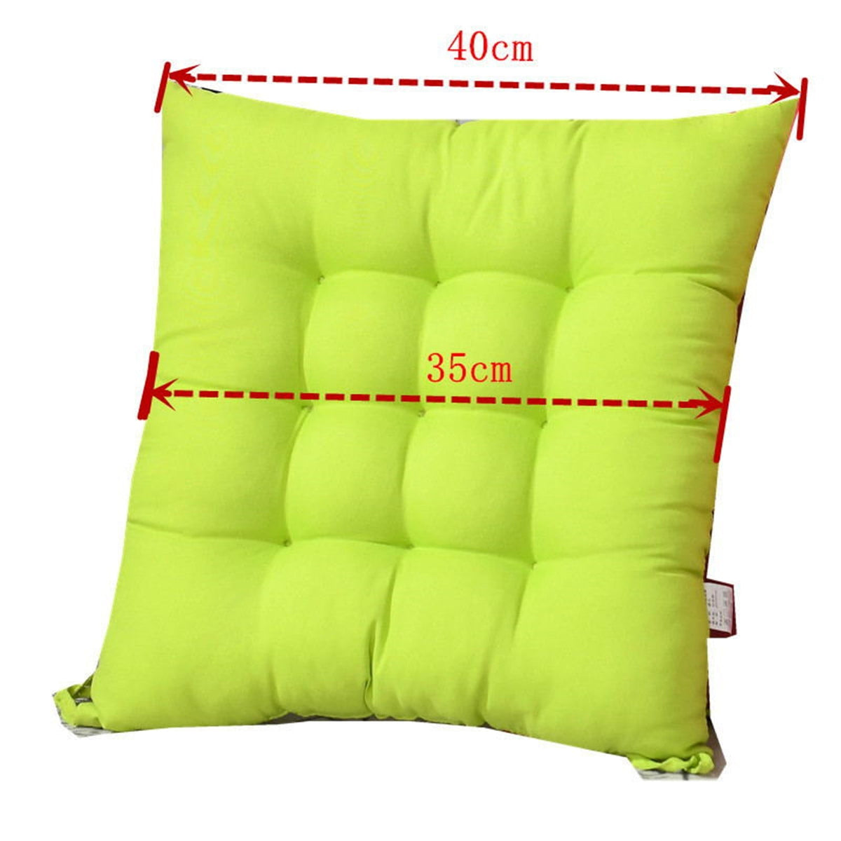 Chair Cushions Non-Slip Rocking Chair Cushion with Ties for Living Room Kitchen, Indoor Seat Cushion, 15X15 Inches M