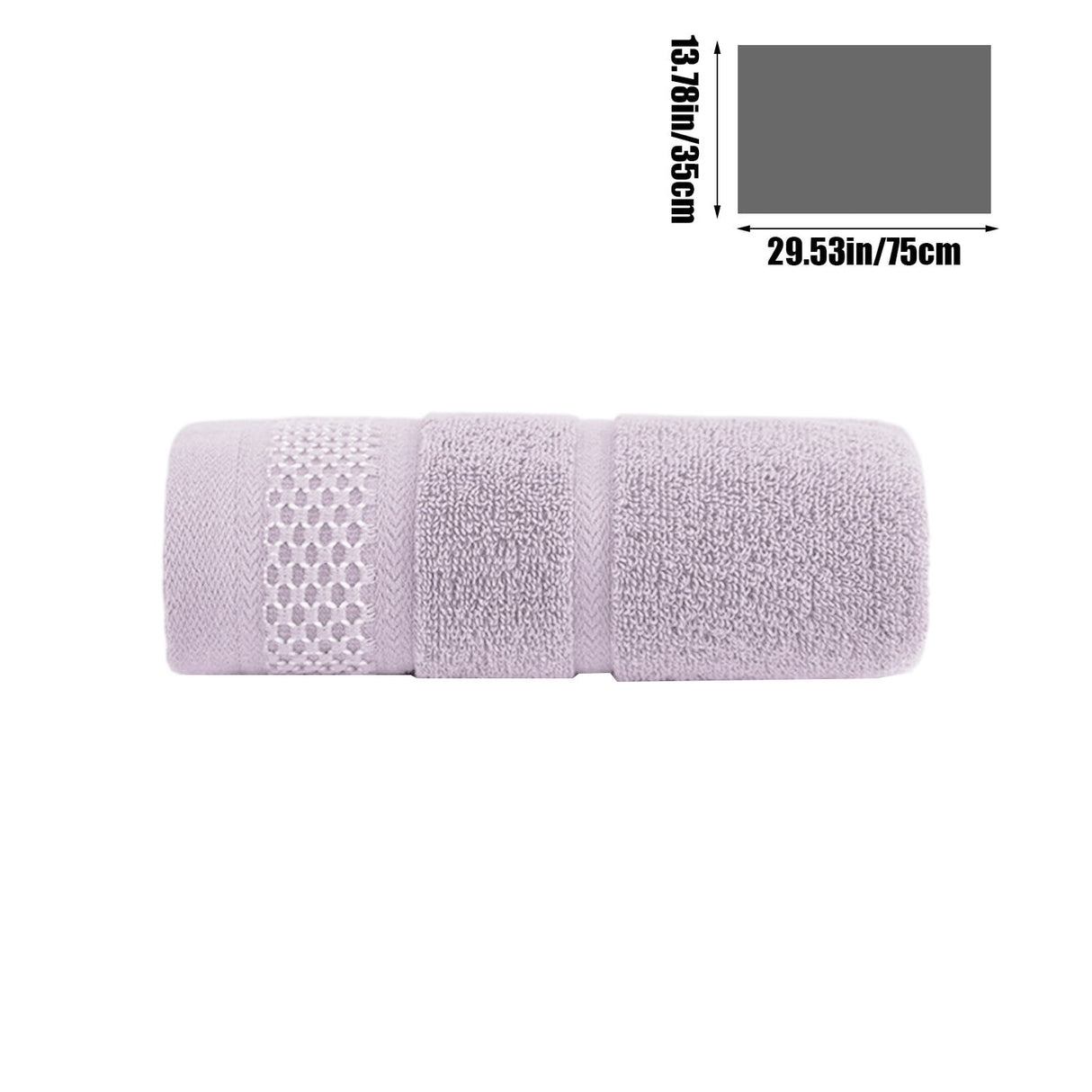 Dmlowu Luxury Bath Towels, Soft Highly Absorbent Quicker Dry Cotton Towels, Towels for Bathroom Gym, Shower, Hotel #19