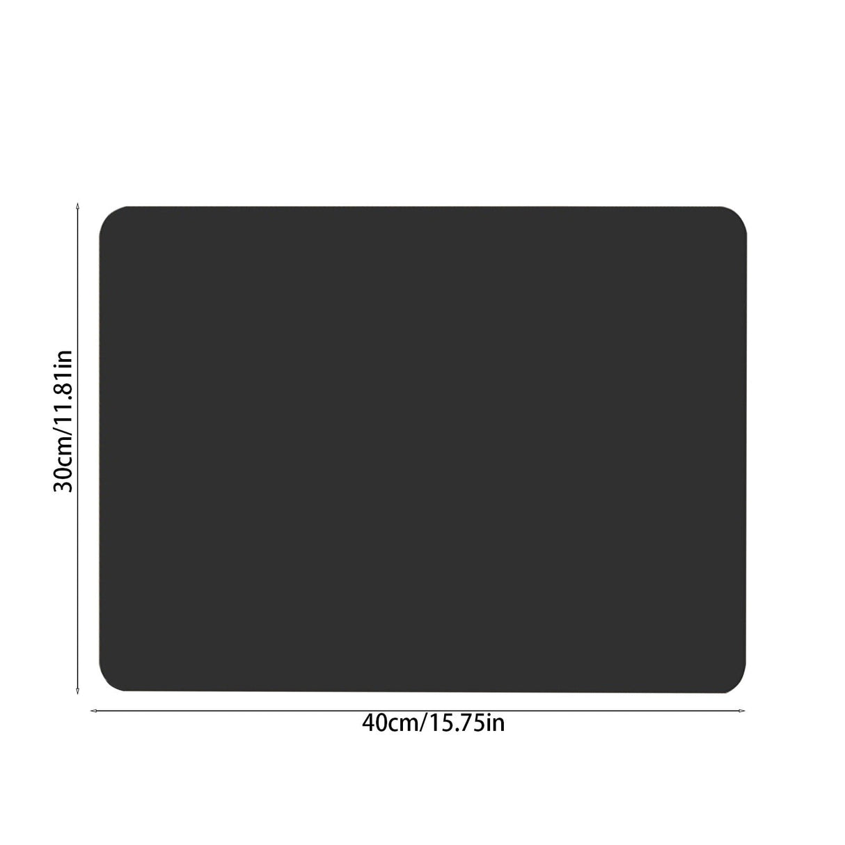 Clearance Under $1 Boovnll Dish Drying Mat, 12x16" High Absorbent & Soft Dish Drainer, Diatomite Drying Matt Kitchen Counter for Kitchen Countertops, Sinks, Draining Racks, Drying Mat Black
