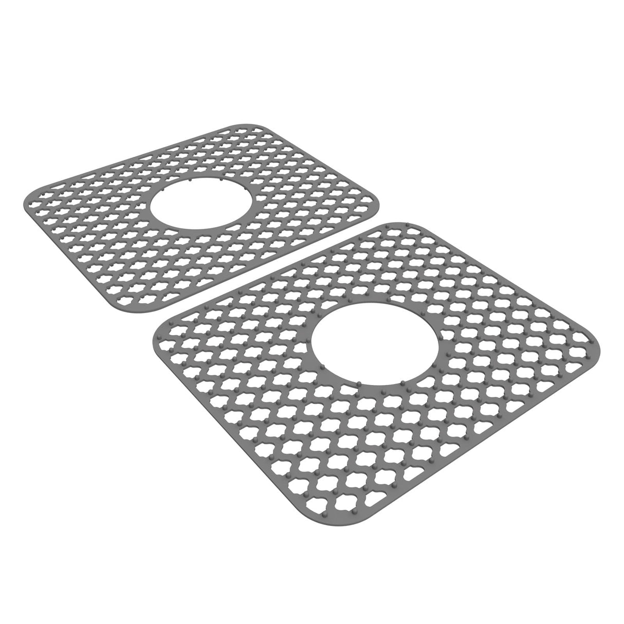 PALIFEUR Sink Protectors for Kitchen Sink, Silicone Kitchen Sink Mat, 13.6" x 15.6" Sink Mat Protects Sink from Stains, Damage, Scratches, Dishwasher Safe Sink Grids, Sink Mat, for Kitchen Gray