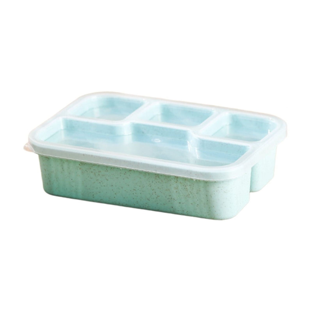 Xuniizn Bento Box Adult Lunch Box, Containers for Adults Men Women, Lunchable Food Container with Utensils, Sauce Jar, Muffin Liners, Microwave & Dishwasher Safe Green#6