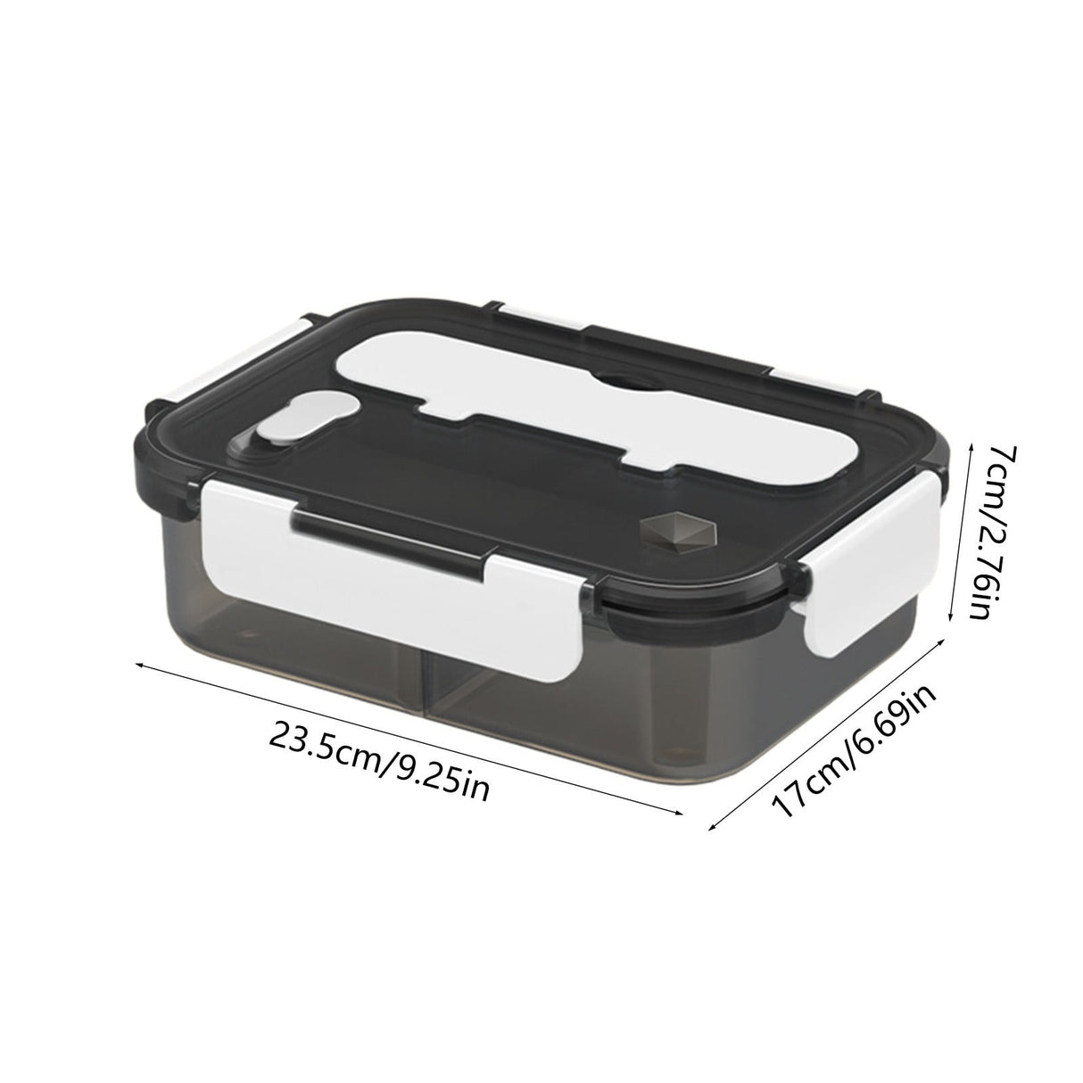 Xuniizn Bento Box Adult Lunch Box, Containers for Adults Men Women, Lunchable Food Container with Utensils, Sauce Jar, Muffin Liners, Microwave & Dishwasher Safe White#1