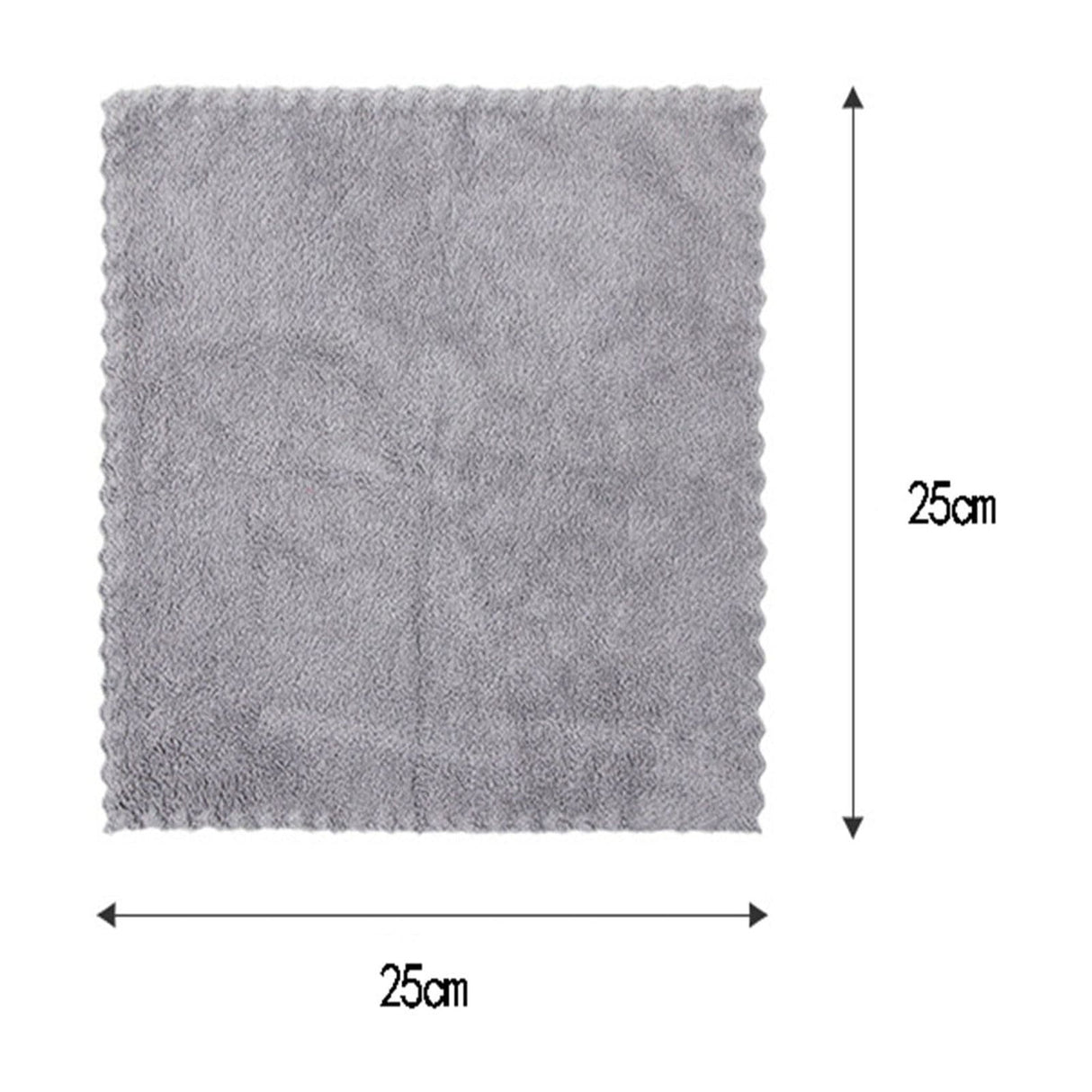 0.04lb Once for All Safe Food-Grade Items: Kitchen Cleaning Supplies! 1 Pack of Fiber Cleaning Cloth Available in 4 Colors (Green/White/Yellow/Black), Daily Home Products Kitchen Utensils Set White