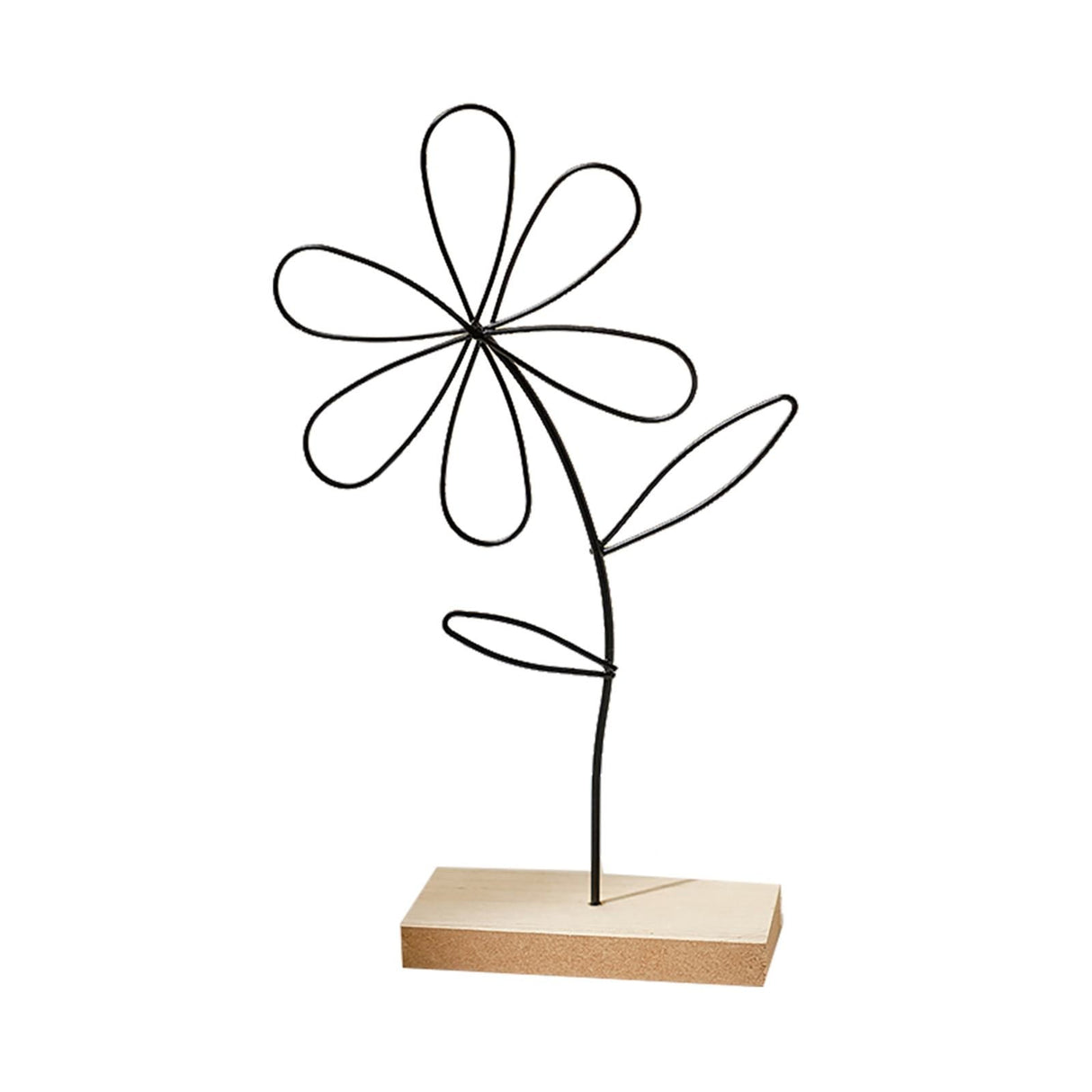 Leaf Decor Metal Golden Leaf Ornaments and Base Modern Simple Gold Leaf Table Sculpture for Living Room Bedroom Bookshelf Desktop Decoratio, Valentines Day Decorations: Desktop Ornament Black2