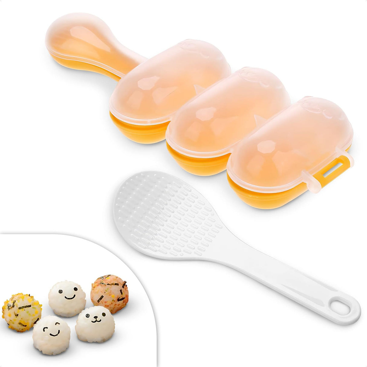 JWDX Cake Mould Clearance, Rice Maker with Rice Kitchen Cooking Tools for Home Kitchen Rice Rice Shaper Rice Shaker Maker Yellow
