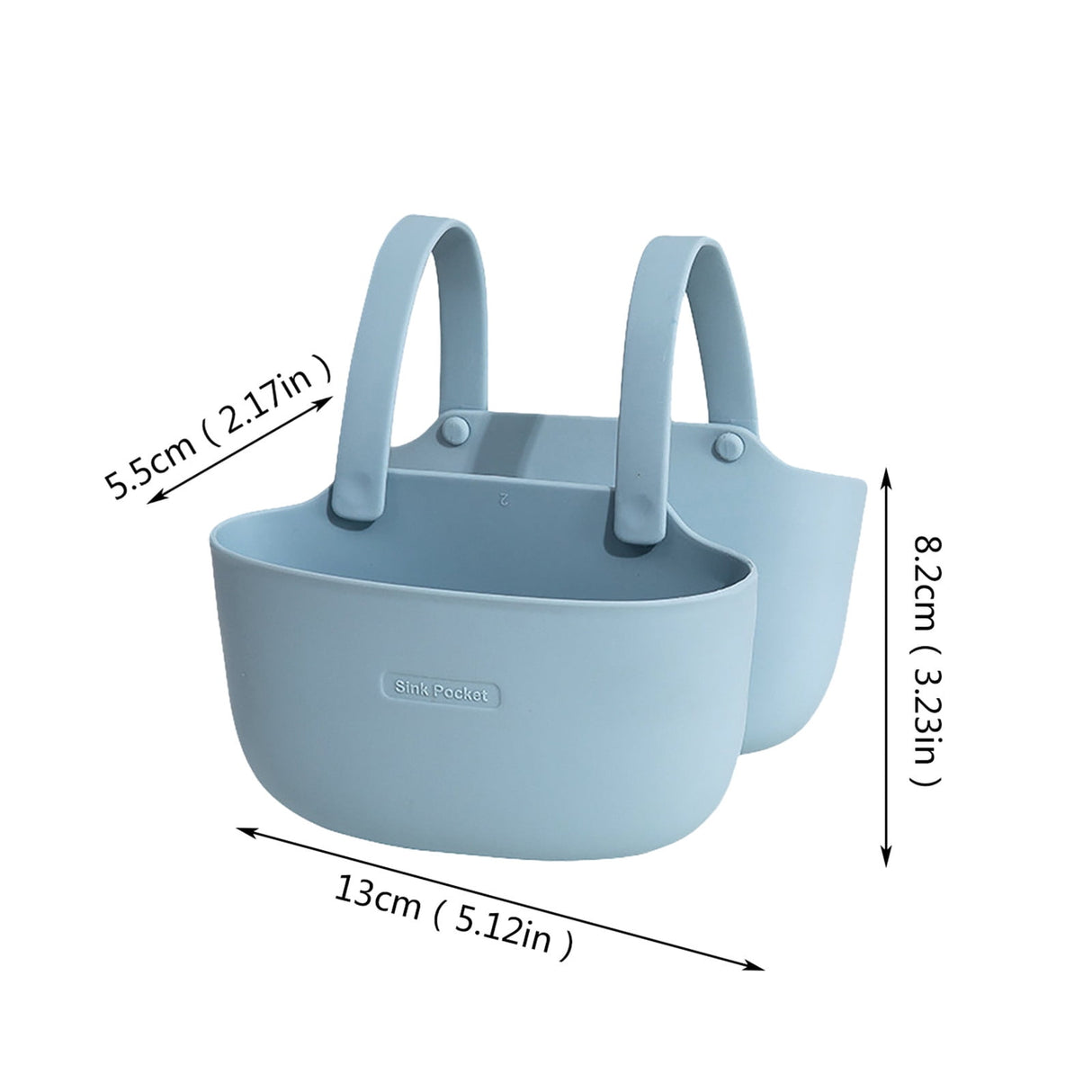 JWDX Drain Rack Clearance! Double Layer Kitchen Sink Storage Hanging Bag Home Multis Function Faucet Debris Storage, Kitchen Drain Rack Promotion Include 1Pc Drain Basket C