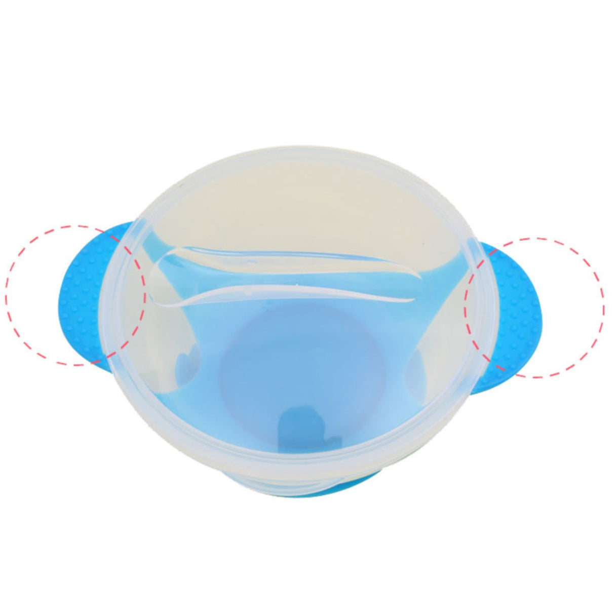 JWDX Tableware Clearance! Baby Children Training Feeding Dinner Bowl Spoon Tableware Set with Suction Cup, Stainless Steel Bowl Promotion Include 1Pc Bowl, 1Pc Soup Spoon Pink